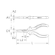 BERYLLIUMplus telephone pliers 180 mm - Telephone pliers - 2