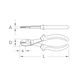 BERYLLIUMplus heavy-duty side cutters 190 mm - Side cutters, cutters (other) - 2