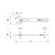 TITANplus adjustable spanner, 28 mm - TITANplus adjustable spanner - 2