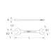 BRONZEplus double open-ended spanner 35x38 mm - BRONZEplus double open-end spanner - 2