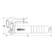 KS TOOLS One-hand grease gun with rigid filling tube, 350 mm - Lubricator (for grease) - 2