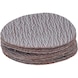 Replacement sanding pads, grit 600, D: 50 mm, pack of 10