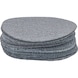 KS TOOLS Replacement sanding pads, grit 320, diameter: 50 mm, pack of 10