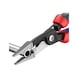 KNIPEX electrical installation pliers 200&nbsp;mm two-component handle - Electrical installation pliers for gripping, cutting and crimping - 2