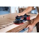 Cordless eccentric sander EXPERT EXEX18V-150-5, L-BOXX 162 without battery -  - 2
