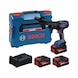 Cordless impact drill EXPERT EXSB18V-150 1 battery EXBA18V-55 2 batteries EXBA18V-80 - Impact wrench (cordless) - 3