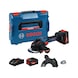 Angle grinder EXPERT EXWS18V-15S with 2 batteries EXBA18V-80 - Angle grinder (cordless) - 3