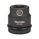 MAKITA Impact Socket 1 inch SW27 Length 60 mm incl. O-ring and pin CR-MO E-24511