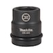 MAKITA Impact Socket 1 inch SW30 Length 62 mm incl. O-ring and pin CR-MO E-24527