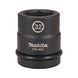 MAKITA Impact socket 1 inch SW32 Length 63 mm incl. O-ring and pin CR-MO E-24533