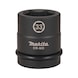 MAKITA Impact Socket 1 inch SW33 Length 63 mm incl. O-ring and pin CR-MO E-24549