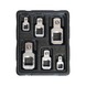 GEDORE AUTOMOTIVE Umlenk-Adapter-Satz 90 Grad 6-teilig 3517330 - Handwerkzeug (Sonstiges) - 1