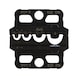 GEDORE Crimping die set with closed crimp sleeve, 2-piece 3420612 - Insert for crimping tool - 1