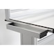 CLIP-O-FLEX Tablar 500x100x55 mm, mit Einh&auml;ngeprofil 0/12,5&deg;