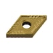 MITSUBISHI MATERIALS DNMG150608-FY MC6115 MITSUBISHI, WSP - Drehen, negativ - DNMG, Wendeschneidplatte, negativ - 1