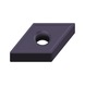 MITSUBISHI MATERIALS DNMG150408-GM MP7135 MITSUBISHI, WSP - Drehen, negativ - DNMG, Wendeschneidplatte, negativ - 1