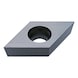 MITSUBISHI MATERIALS DCGW070201 HTI10 MITSUBISHI, WSP - Drehen, positv - DCGW, Wendeschneidplatte, positiv - 1