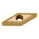 MITSUBISHI MATERIALS VBMT110304-FV MC6125 MITSUBISHI, WSP - Drehen, positv - VBMT, Wendeschneidplatte, positiv - 1