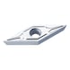 MITSUBISHI MATERIALS VCGT110304M-LS-P MS9025 MITSUBISHI, WSP - Drehen, positv - VCGT, Wendeschneidplatte, positiv - 1