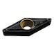MITSUBISHI MATERIALS VCMT080204-MV MC5115 MITSUBISHI, WSP - Drehen, positv - VCMT, Wendeschneidplatte, positiv - 1