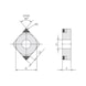 MITSUBISHI MATERIALS NP-CNGA120408GA2 BC8210 MITSUBISHI, WSP - Drehen, CBN negativ - CNGA, Wendeschneidplatte, CBN, negativ - 2