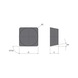 MITSUBISHI MATERIALS SPMR120304 MC6125 MITSUBISHI, WSP - Drehen, positv - SPMR, Wendeschneidplatte, positiv - 2