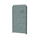 MAUL Akustikwand cocoon freistehend 1800 x 1000 mm Vlies grau Rahmen anthrazit - Akustik-Stellwandsystem cocoon 1000 x 1800 mm - 1