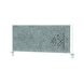 MAUL connecto acoustic desk partition 1200 mm x 500 mm grey fleece white frame - connecto acoustic desk partition 1200 mm x 500 mm - 1