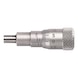 HARTIG Micrometer head, measuring range 0-5 mm, 3130 0-5 - Micrometer heads - 1