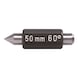 HARTIG Metric thread setting standard, 60&deg;, length 75 mm, with heat insulation - Thread setting standard - 1