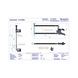 KROEPLIN Measuring gauge for external measurement, model C12100BJ, measuring range 0-100 mm - Palpator rapid electronic pentru măsurarea exteriorului canelurilor şi grosimilor - 3