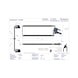 KROEPLIN Measuring gauge for external measurement, model D16200, measuring range 0-200 mm - Comparatore con bracci tastatori meccanico per misurazioni esterne di scanalature e spessori - 3