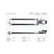 KROEPLIN Measuring gauge for film and foam thickness, model D8100T, measuring range 0-100 mm - Mechanical measuring gauge for film thickness measurement - 2