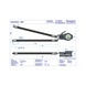 KROEPLIN Measuring gauge for internal measurement, model L850, measuring range 50-150 mm - Jauge de mesure &eacute;lectronique pour mesure int&eacute;rieure d'al&eacute;sages, de gorges et de rainures int&eacute;rieures - 3