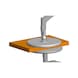 KROEPLIN Measuring gauge for film and foam thickness, model D450T, measuring range 0-50 mm - Mechanical measuring gauge for film thickness measurement - 3