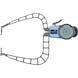 KROEPLIN - Mechanical measuring gauge for external measurement of grooves and thicknesses - 1