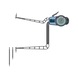 KROEPLIN Measuring gauge for internal measurement, model H4M180, measuring range 180-310 mm - Mechanical measuring gauge for internal measurements of bores, recesses and internal grooves, with interchangeable indicator contact points - 1