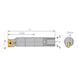 MAQ Boring bar 3-6xD STMD M40-320 STFCL C 16T3 TCMT 16T304 - Boring bar 3-6xD STFC - 2