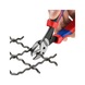 KNIPEX Diagonal cutters TwinForce 180 mm Article 73 72 180 F - Side cutter - 3