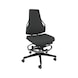 DAUPHIN Tec Identity Counter, ID blue, SRA Ultra ID black, hard castors - Tec Identity ULTRA counter chair for production and workshop areas - 1