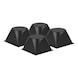 ATORN Table supports for granite stone plate 400x400x50mm