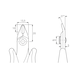 Electronics side cutters 138&nbsp;mm without holder - Electronics side cutters, straight cutting edge - 2