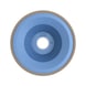 TYROLIT DIAMANT resin-bonded cup wheel 11V9 100x35x20 3-10 DE126-3-BS STAR - Diamond grinding wheel - 2