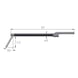 TESA TECHNOLOGY Skidless tracer 5-Y for blind bores, stylus length 7.5 mm, stylus tip 2 &micro;m, 90 degrees