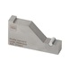TESA TECHNOLOGY Profile setting standard, contour standard 15 mm for roughness/profile tester