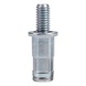 GESIPA Blind rivet screw, steel, flat round head, M6 x 9 x 15.5, pack of 100, 1455331 - Blind rivet nut - 1