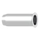 GESIPA CAP blind rivet nuts, aluminium, small head, M6 x 9 x 21.5, pack of 250, 1464117 - Blind rivet nut - 3