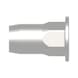GESIPA Blind rivet nuts, A4 stainless steel, flat-round head, M6 x 9 x 15.5, pack of 250, 1455466 - Blind rivet nut - 1