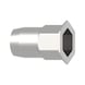 GESIPA Blind rivet nuts, steel, small head, M4 x 6 x 11, pack of 500, 1455380 - Blind rivet nut - 3