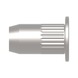 GESIPA Blindnietmuttern Stahl Flachrundkopf M6 x 9 x 24,5 Pack mit 200 St&uuml;ck 1450365 - Blindnietmutter - 1